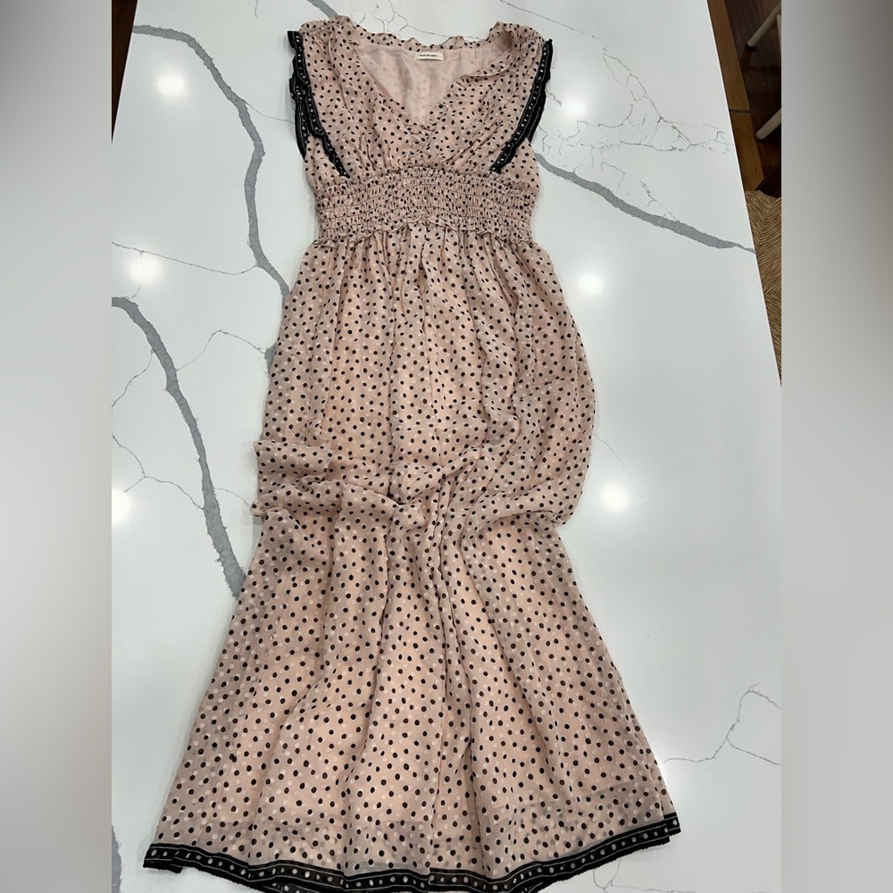 Max Studio dress Polka Dot Sleeveless Dress